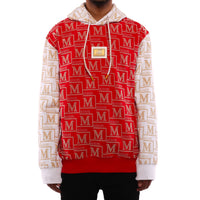 MDB Couture Men's Monogram French Terry Hoodie Sweatshirt