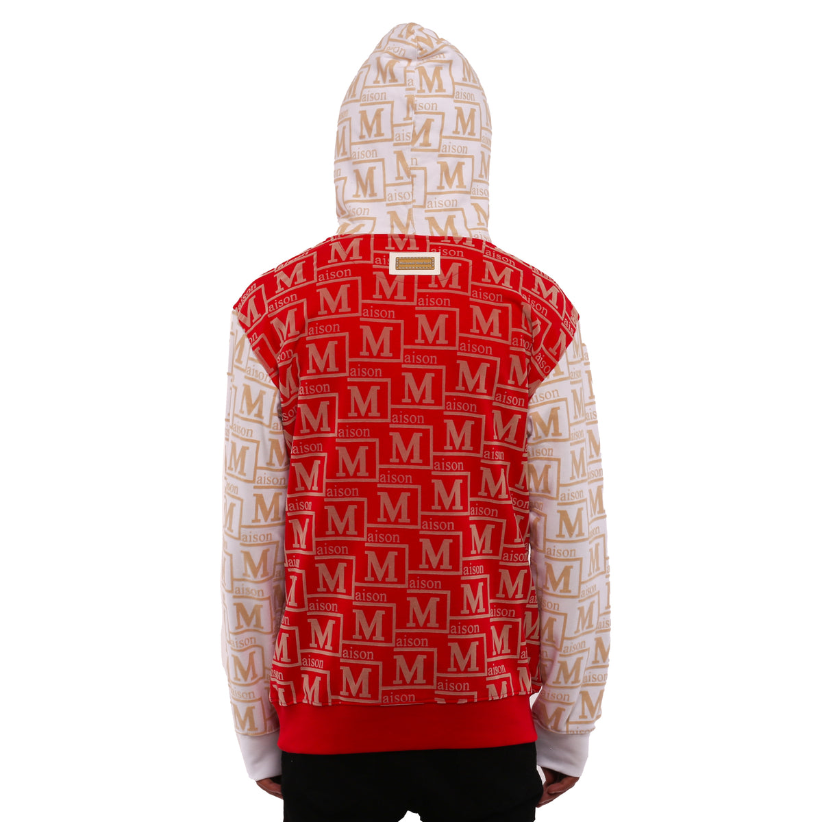 MDB Couture Men's Monogram French Terry Hoodie Sweatshirt