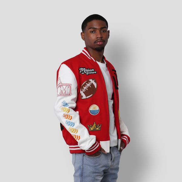 MDB Brand Men's Letterman Jacket