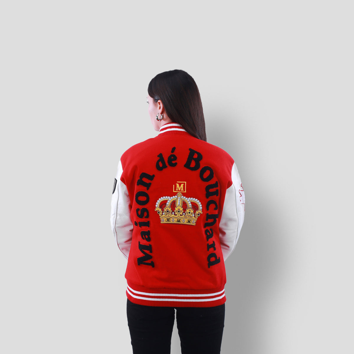 MDB Brand Women's Letterman Jacket