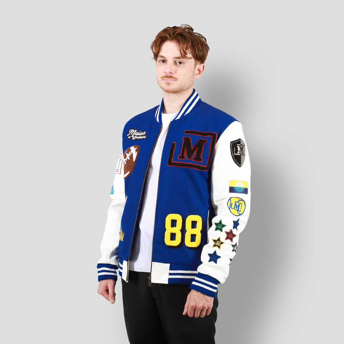 MDB Brand Men's Letterman Jacket