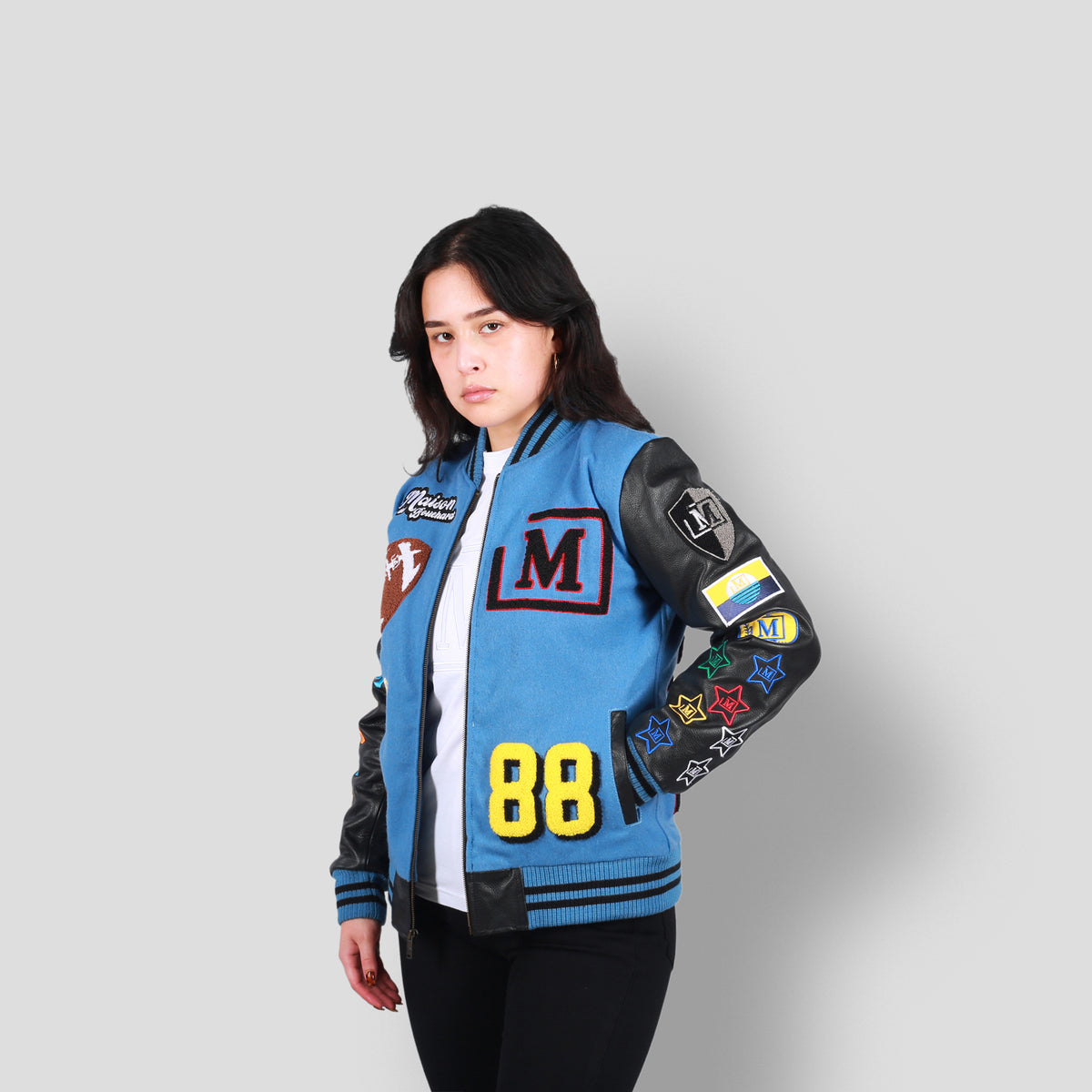 MDB Brand Women's Letterman Jacket