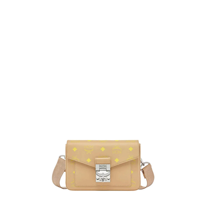 MCM Mille Crossbody in Color Splash Logo Leather