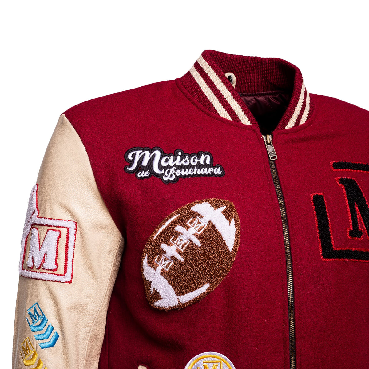 MDB Brand Men's Letterman Jacket