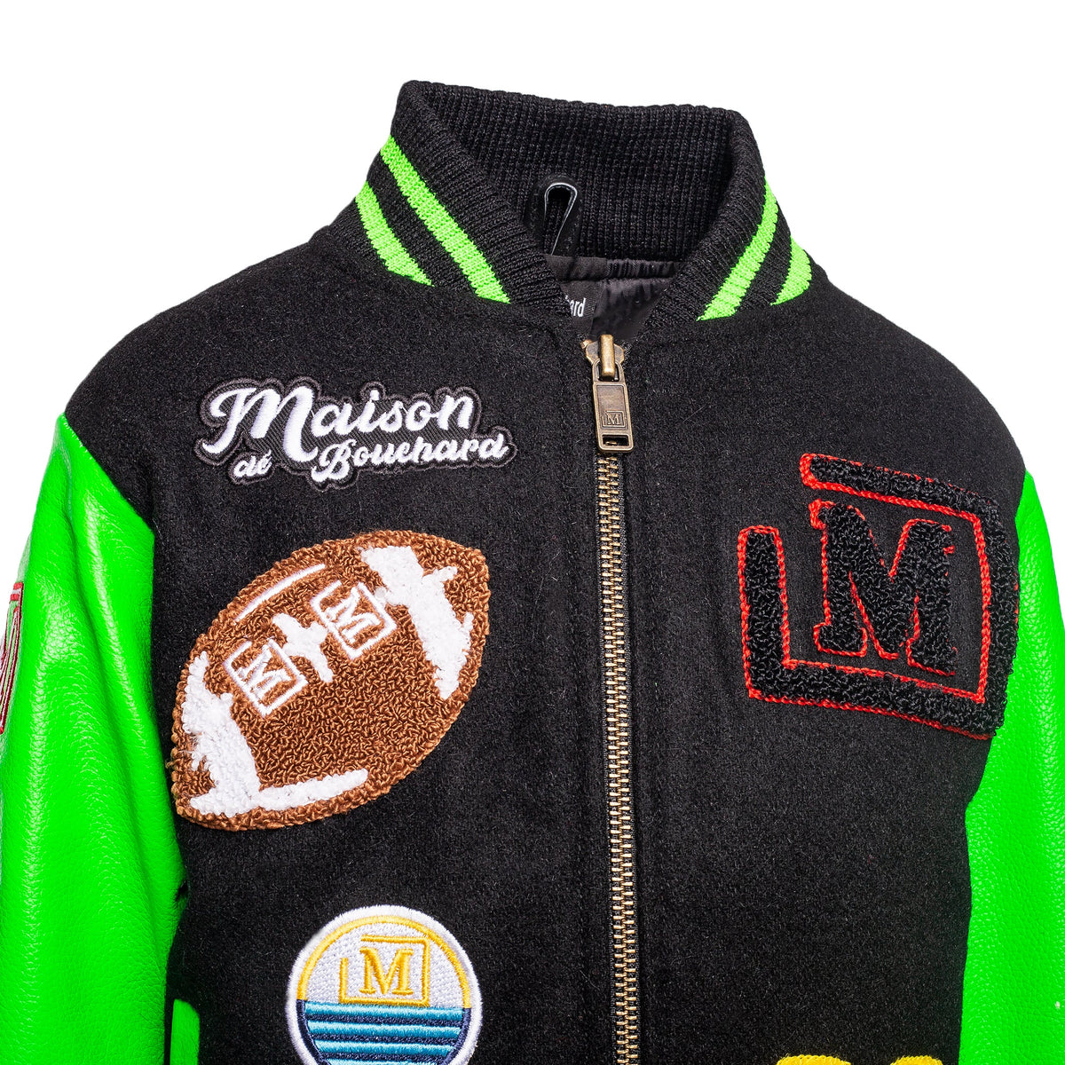 MDB Brand Kids Letterman Jacket