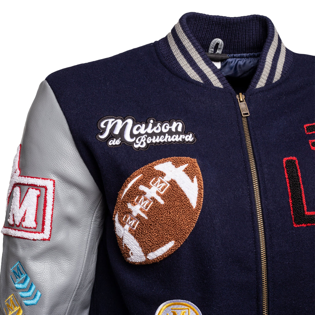 MDB Brand Men's Letterman Jacket