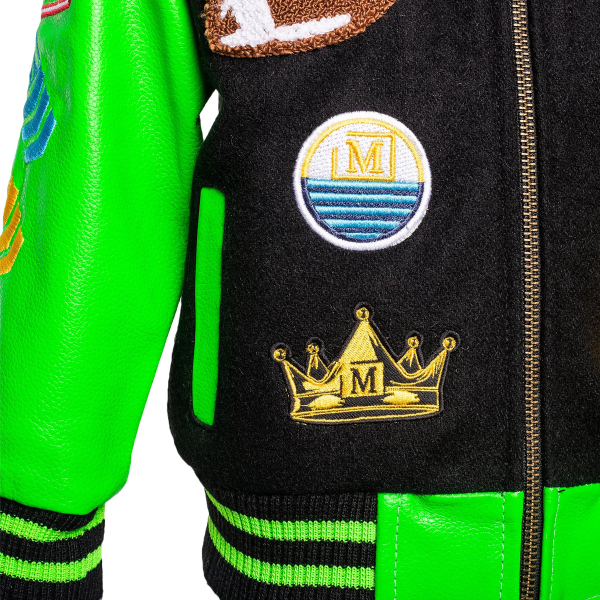 MDB Brand Kid's Letterman Jacket