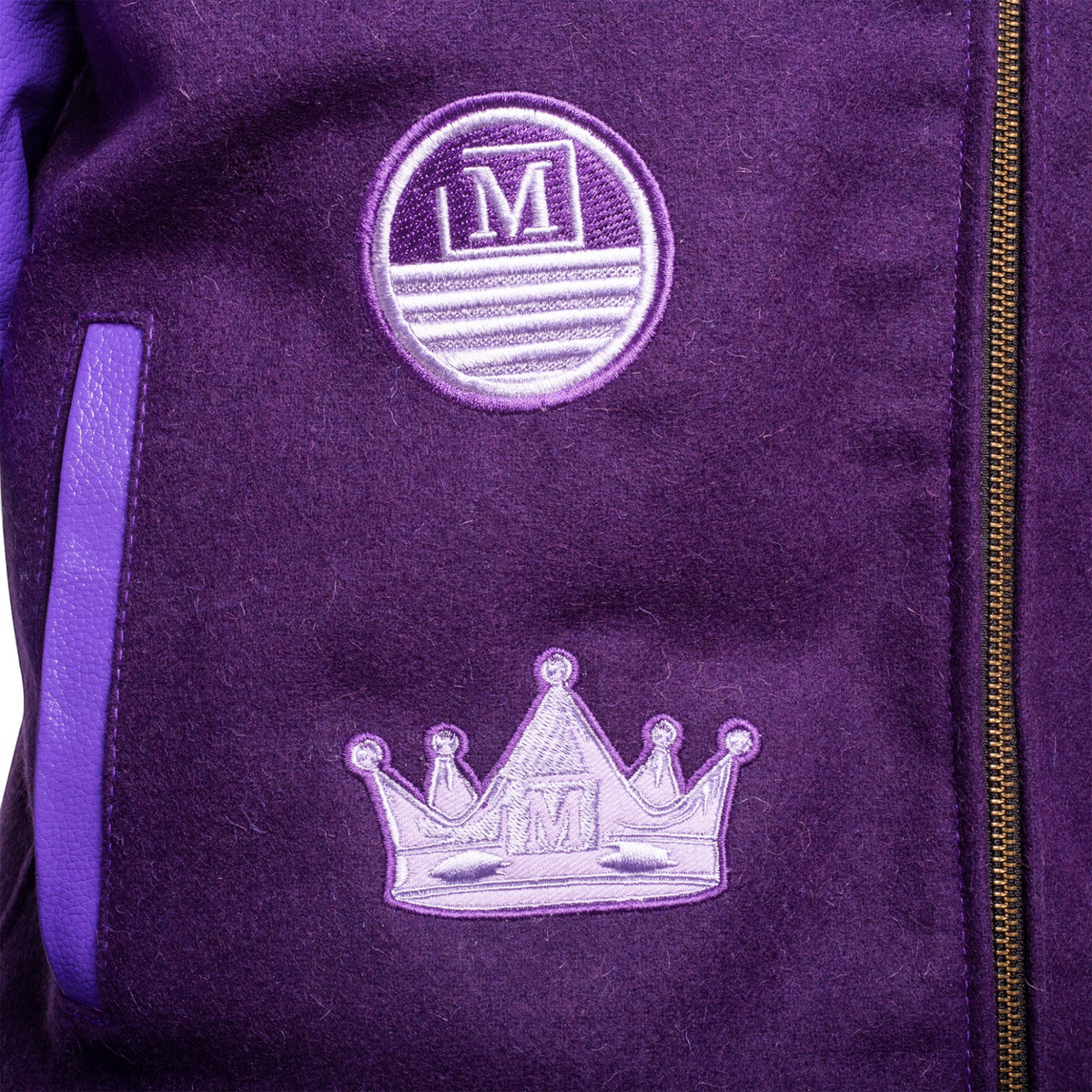 MDB Brand Kids Letterman Jacket