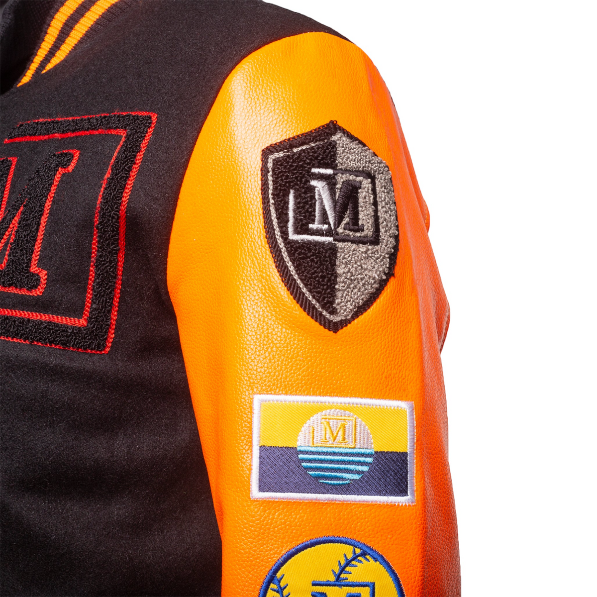 MDB Brand Men's Letterman Jacket