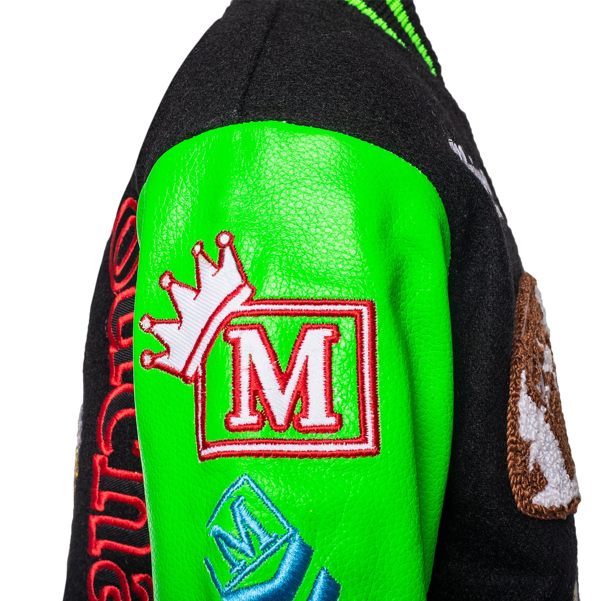 MDB Brand Kids Letterman Jacket