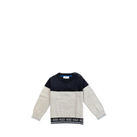 Hugo Boss Kids Toddler's Color-Block Knit Sweater