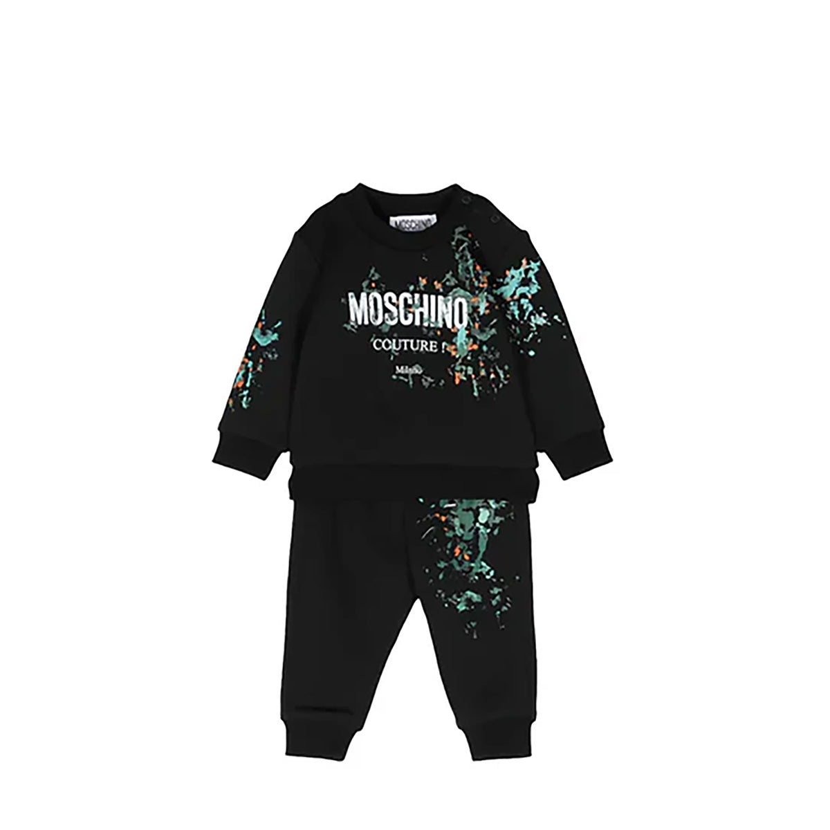 Moschino Kids Toddler's Paint Splatter Fleece Sweatsuit