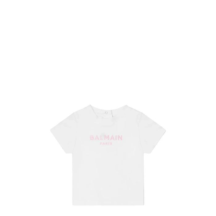 Balmain Kids Toddler's Embroidered Logo T-Shirt