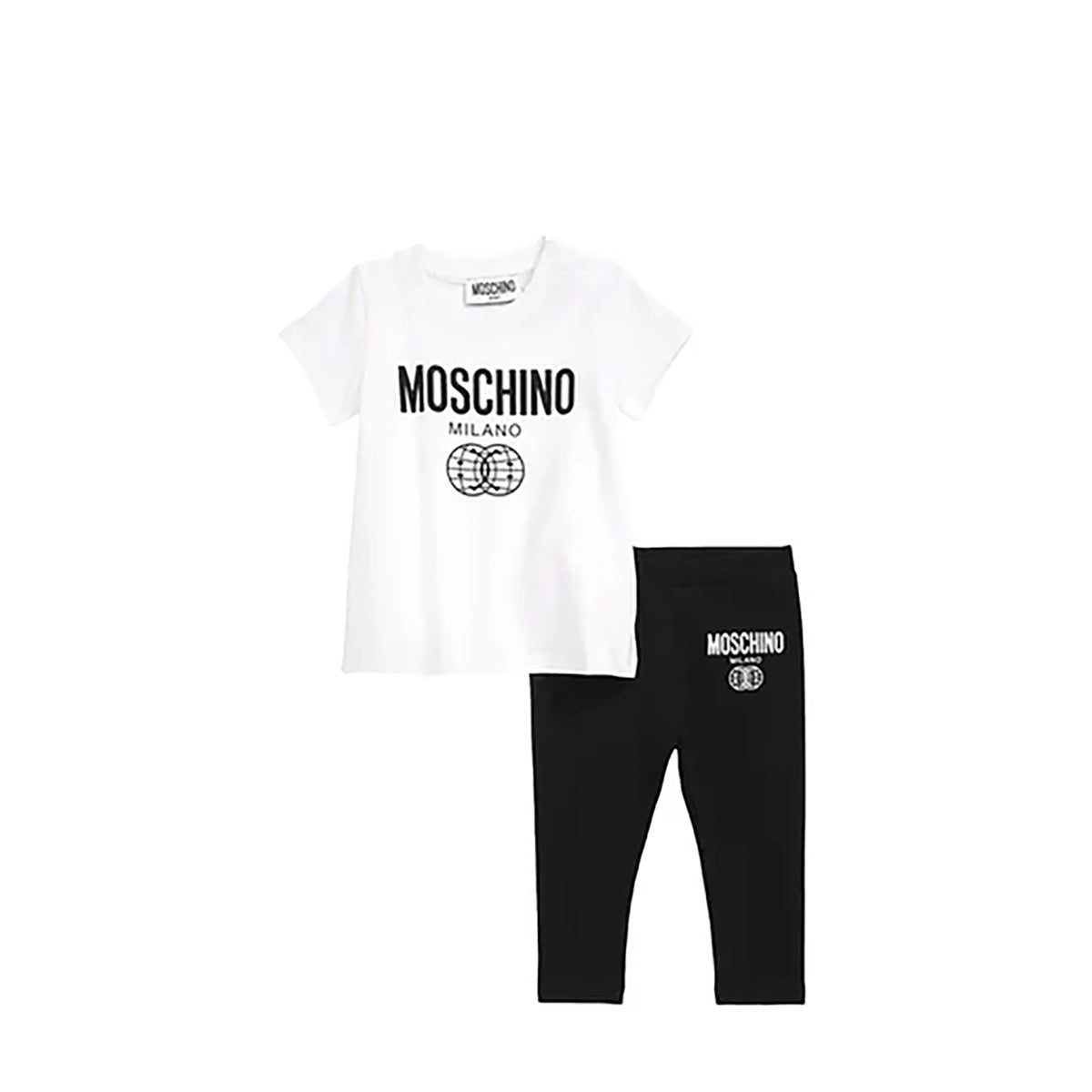 Moschino Kids Toddler's Double Smiley T-Shirt and Legging Set