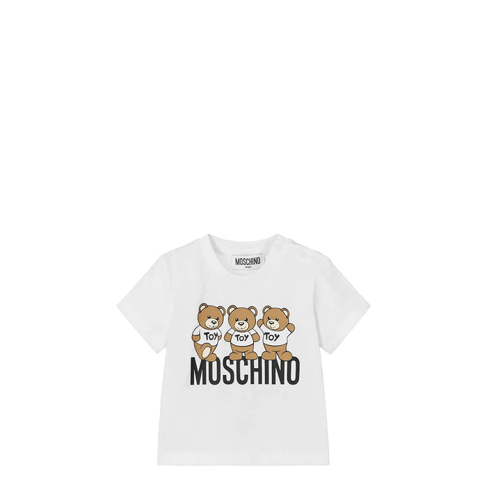 Moschino Kids Toddler's Triple Teddy Bears Logo T-Shirt