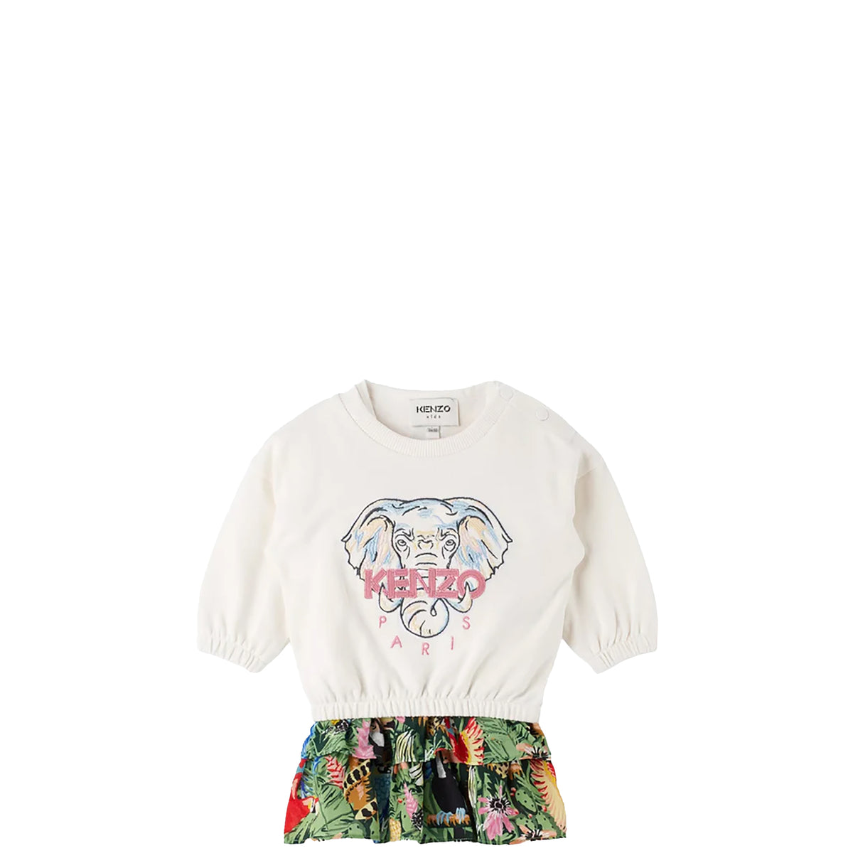 Kenzo Kids Toddler's Jungle Theme Sweatshirt/Dress Set