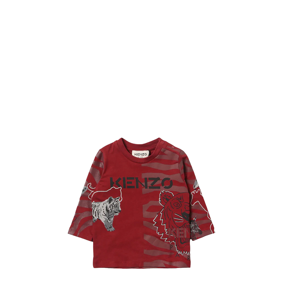 Kenzo Kids Toddler's Jungle Animal Logo Long Sleeve T-Shirt