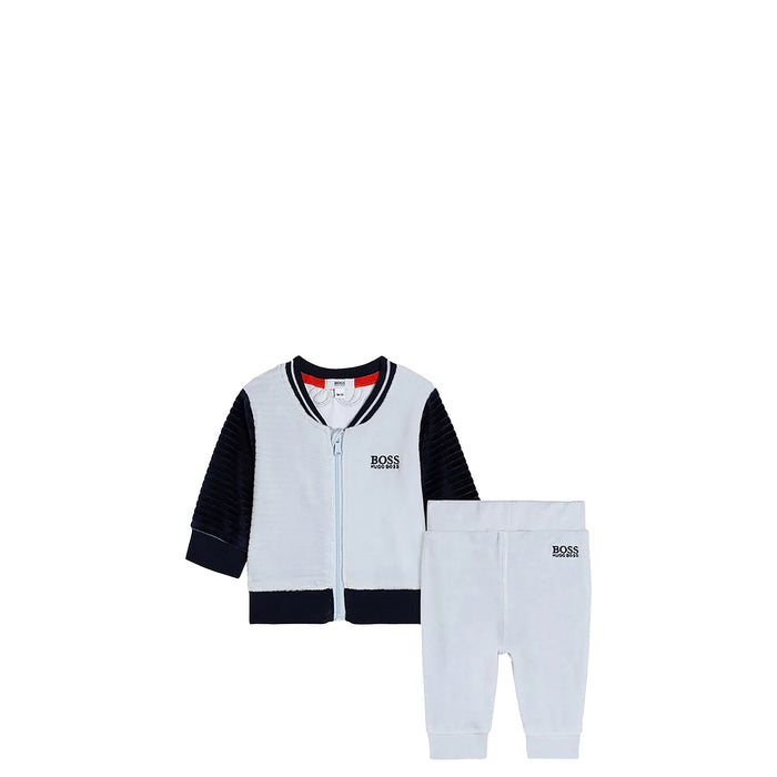 Hugo Boss Kids Toddler's Velour Tracksuit Set