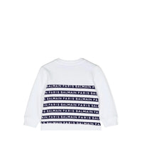 Balmain Kids Toddler's Striped Logo Sweatshirt