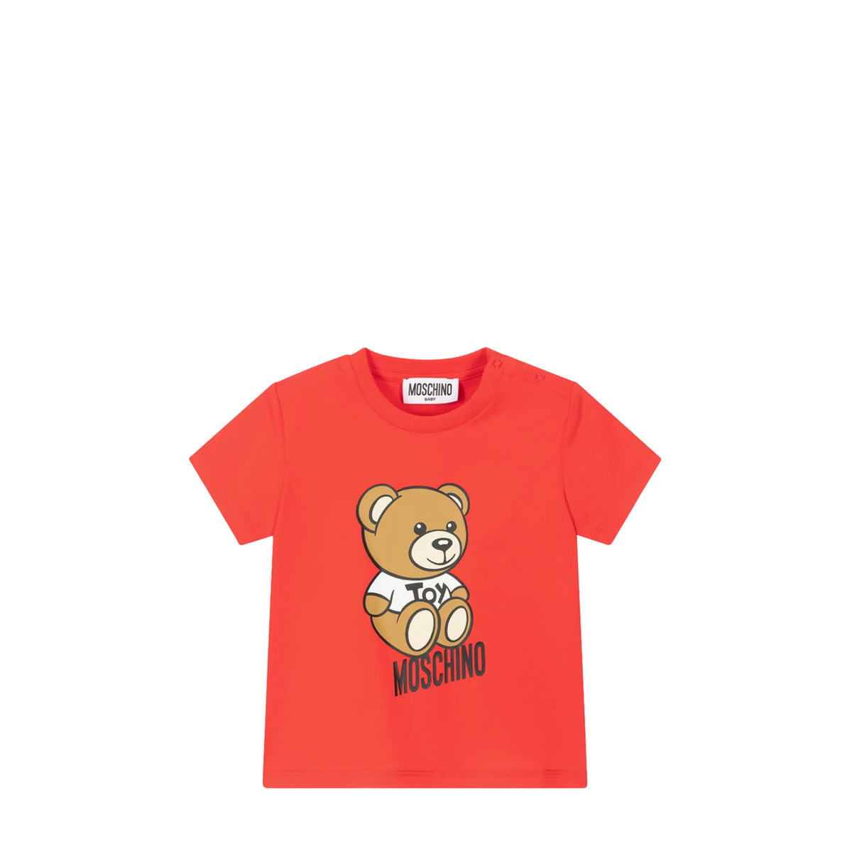 Moschino Kids Toddler's Bear Toy Logo T-Shirt