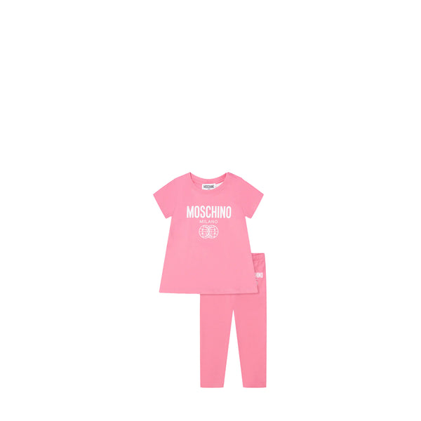 Moschino Kids Toddler's Double Smiley T-Shirt and Legging Set