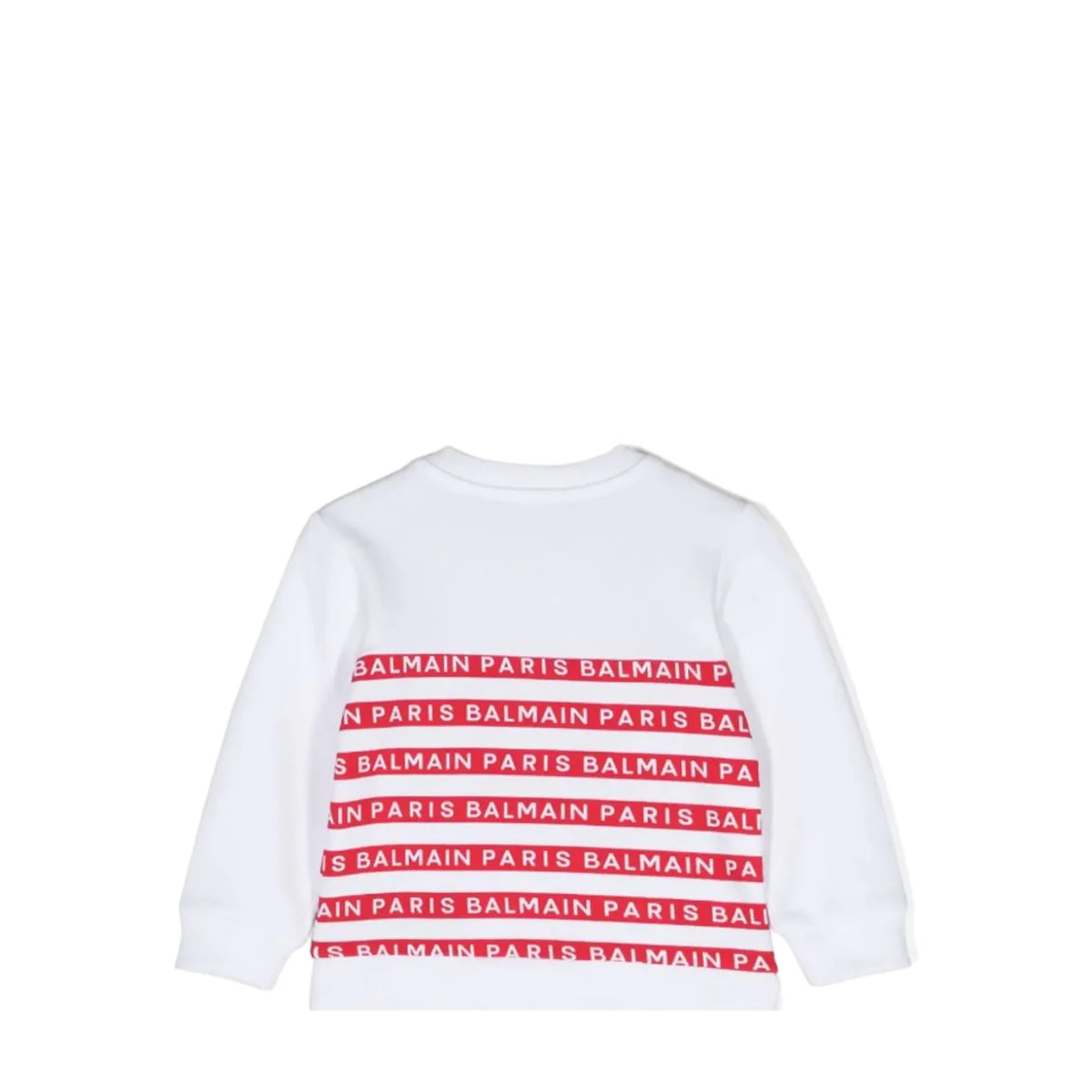 Balmain Kids Toddler's Striped Logo Sweatshirt