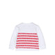 Balmain Kids Toddler's Striped Logo Sweatshirt