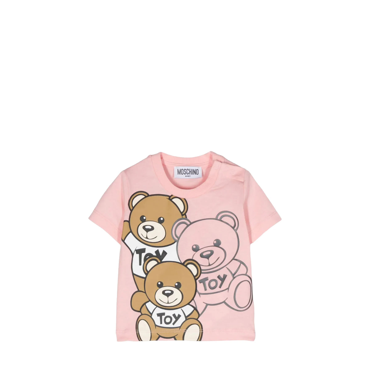 Moschino Kids Toddler's Teddy Friends Bear Logo T-Shirt