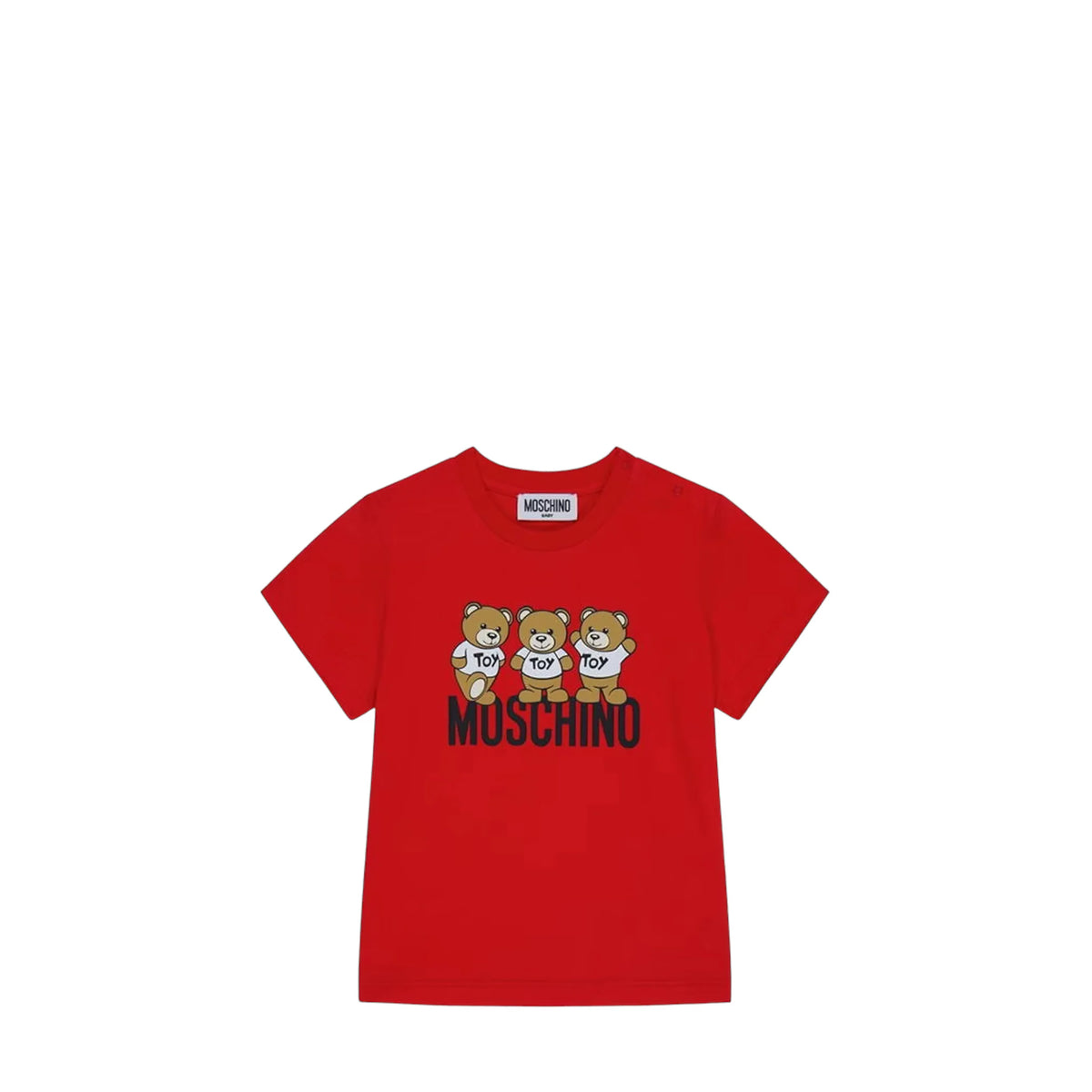 Moschino Kids Toddler's Triple Teddy Bears Logo T-Shirt