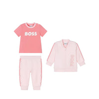 Hugo Boss Kids Toddler's 3PC T-Shirt and Tracksuit