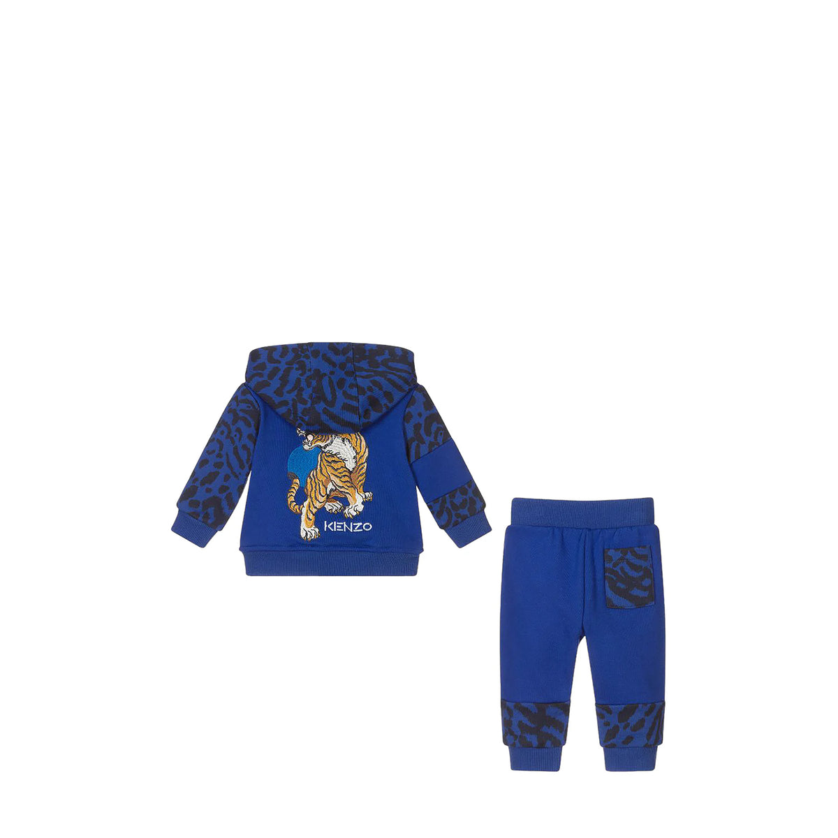 Kenzo Kids Toddler's Full Zip Hooded Sweatsuit