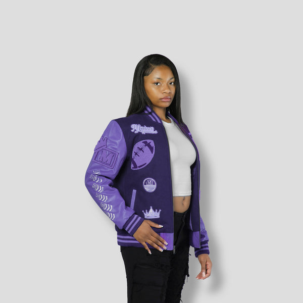 MDB Brand Women's Letterman Jacket