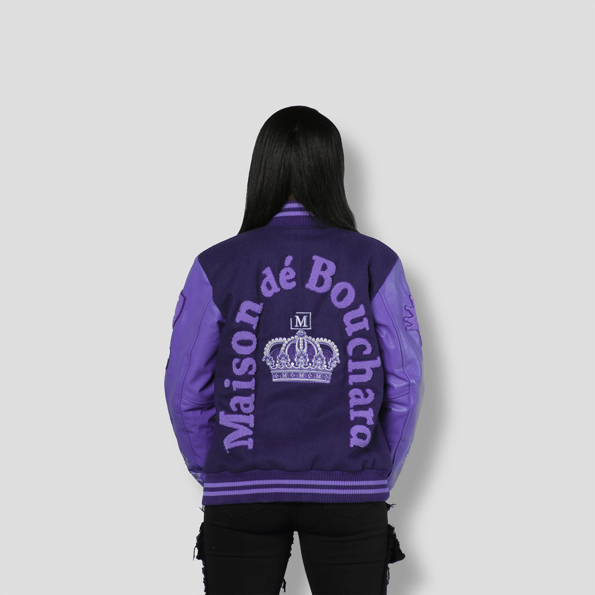 MDB Brand Women's Letterman Jacket