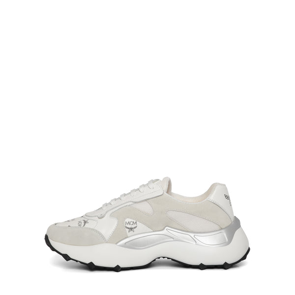 MCM Women's Skystream Sneakers in Visetos Leather Mix