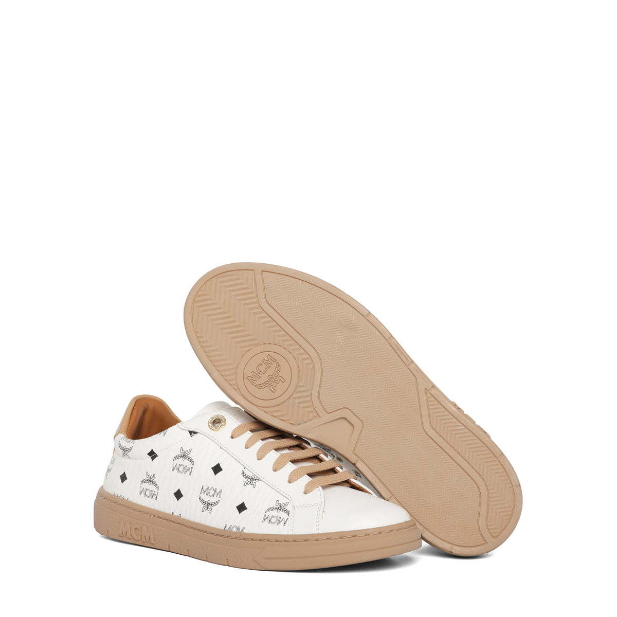 MCM Women's Color Block Terrain Lo Sneakers in Visetos