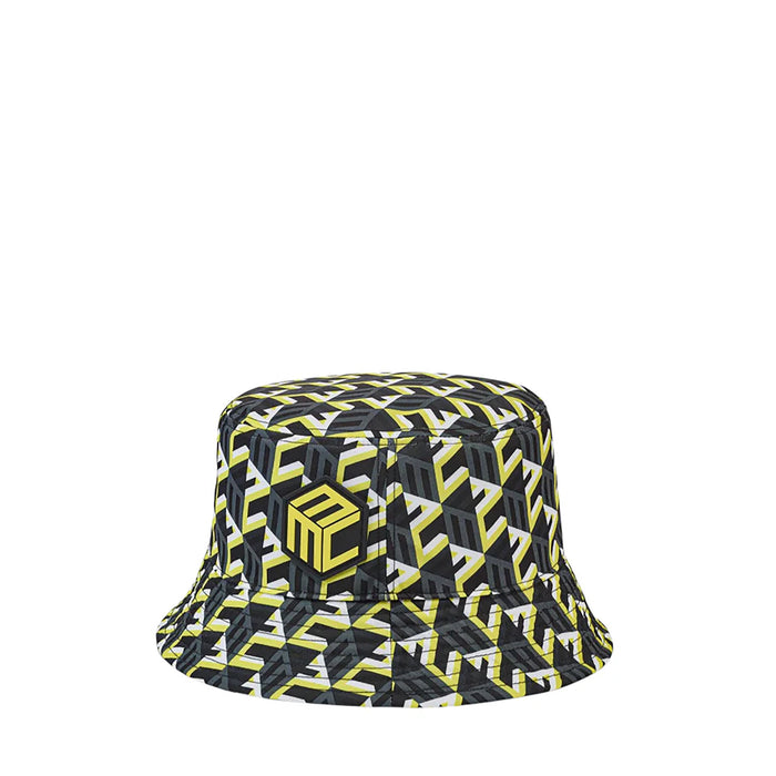 MCM Cubic Logo Reversible Nylon Bucket Hat