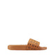 MCM Women's Monogram Visetos Print Slides