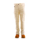 MDB Brand Kid's Dual Color Distressed Stacked Denim Jeans