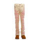 MDB Brand Kid's Dual Color Distressed Stacked Denim Jeans