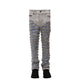 MDB Brand Kid's Dual Color Distressed Stacked Denim Jeans