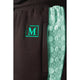 MDB Brand Men's Fleece Monogram Logo Tape Shorts