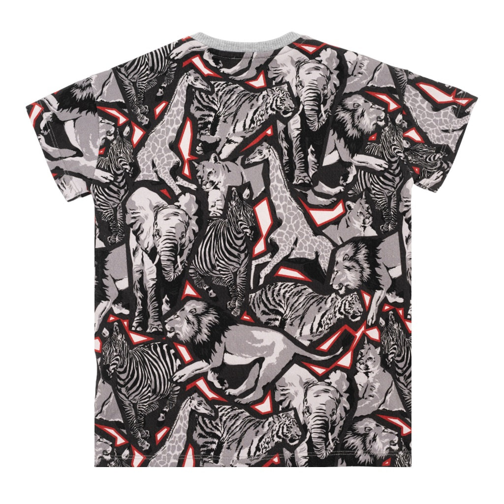 Kenzo Kids Mosaic Jungle Animal T-Shirt