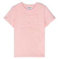 Moschino Kids Embossed Bear Logo T-Shirt