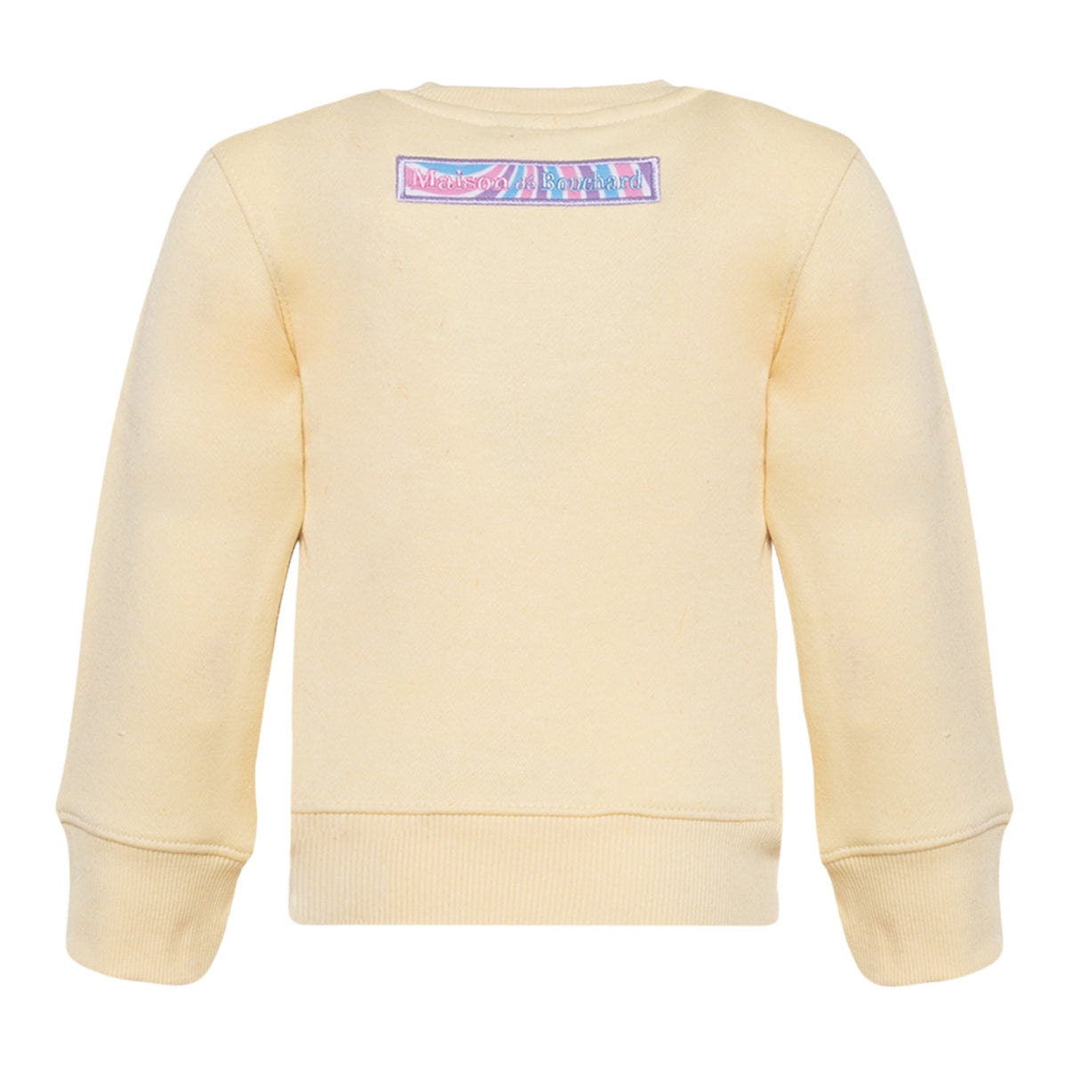 MDB Brand Kids Classic "M" Swirl Embroidered Logo Crewneck Sweatshirt