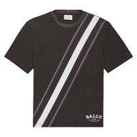 Bally Men's B-Monogram Slant Stripe T-Shirt