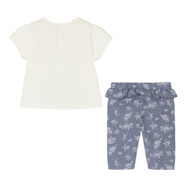 Kenzo Kids Infant's T-Shirt and Pants Set