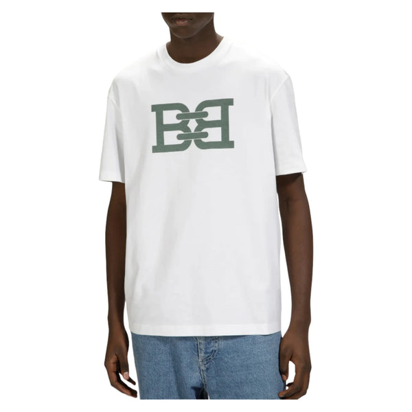 Bally Men's B-Chain Logo Cotton T-Shirt