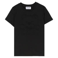 Moschino Kids Embossed Bear Logo T-Shirt