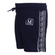 MDB Brand Kids Logo Tape Shorts - Cool Tone Color