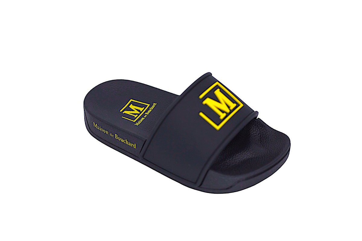 MDB Brand Kids M Logo Pool Slides